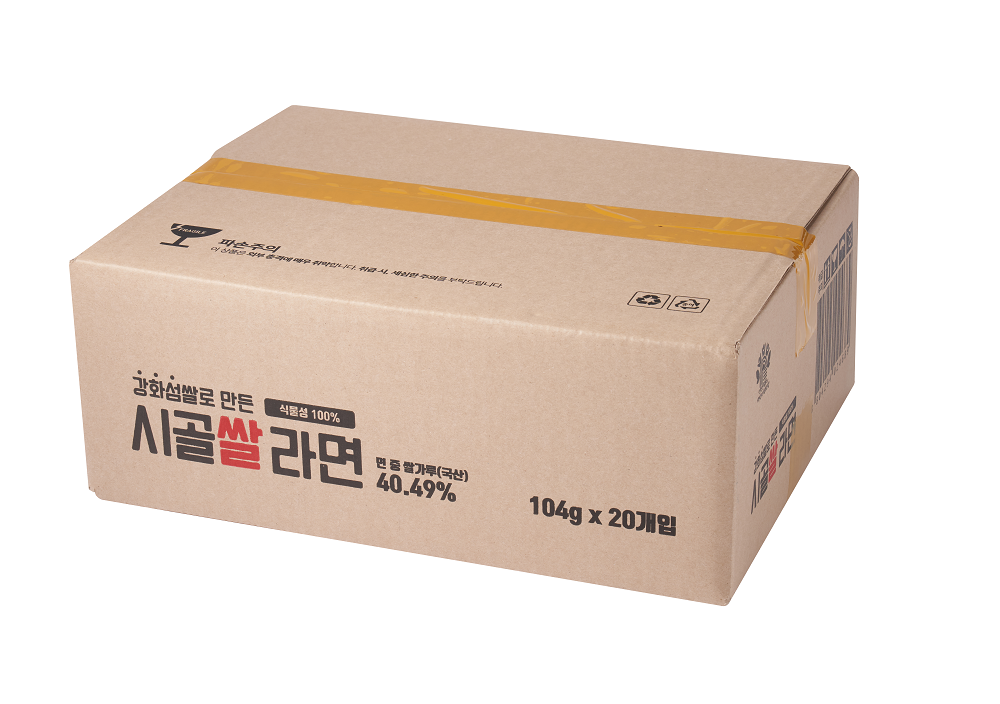 시골쌀라면 104g x 20개입 박스